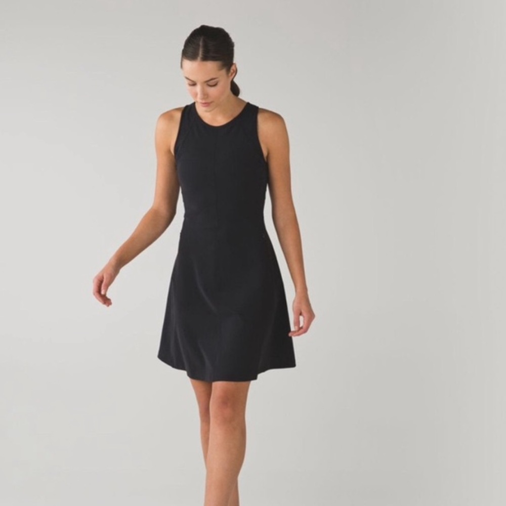 Lululemon Black Go ‘Till Dawn Dress